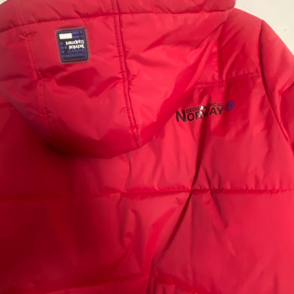 Red Kids Puffer Jacket - Picture 8 of 16